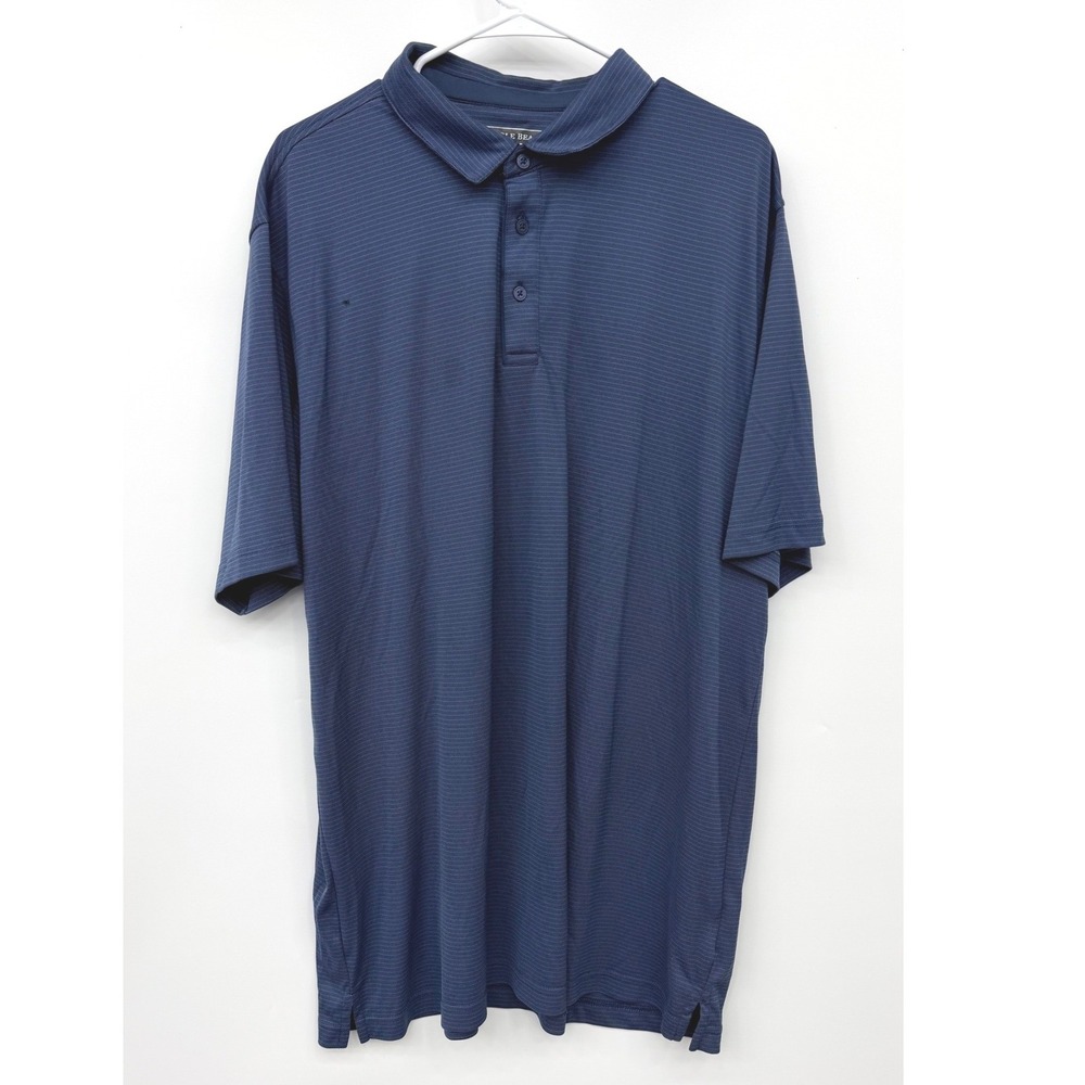Pebble Beach Performance Golf Polo Short Sleeve Mens XXL Blue